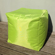 CUBE Footstool - Green - Sunvibes